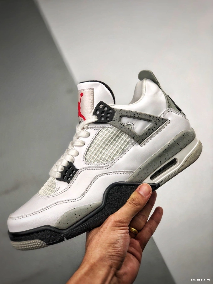 Rep Onekick Cement 840606-192 Jordan White Air 4 (nike) OG 0707